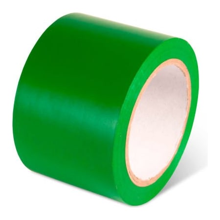 Top Tape And  Label. Global Industrial Safety Tape 4inW x 108L 5 Mil Green 1 Roll 670653GN